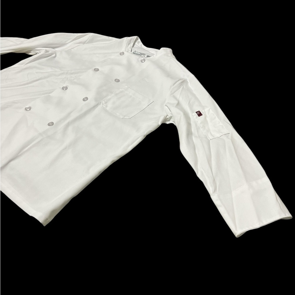 RED KAP White Double-Breasted Chef Jacket - Picture 3 of 9